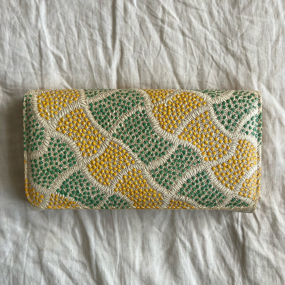 NWT Japanese Himeji Leather Purse